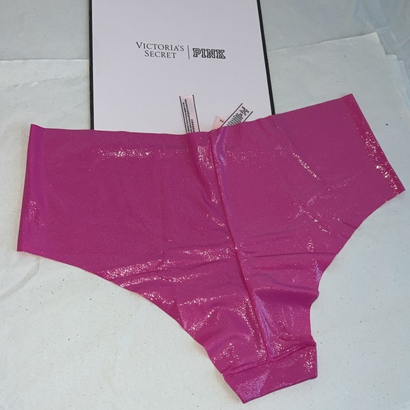 Victoria's Secret No-show Foil Metallic Cheeky Panty XL - Picture 9 of 9